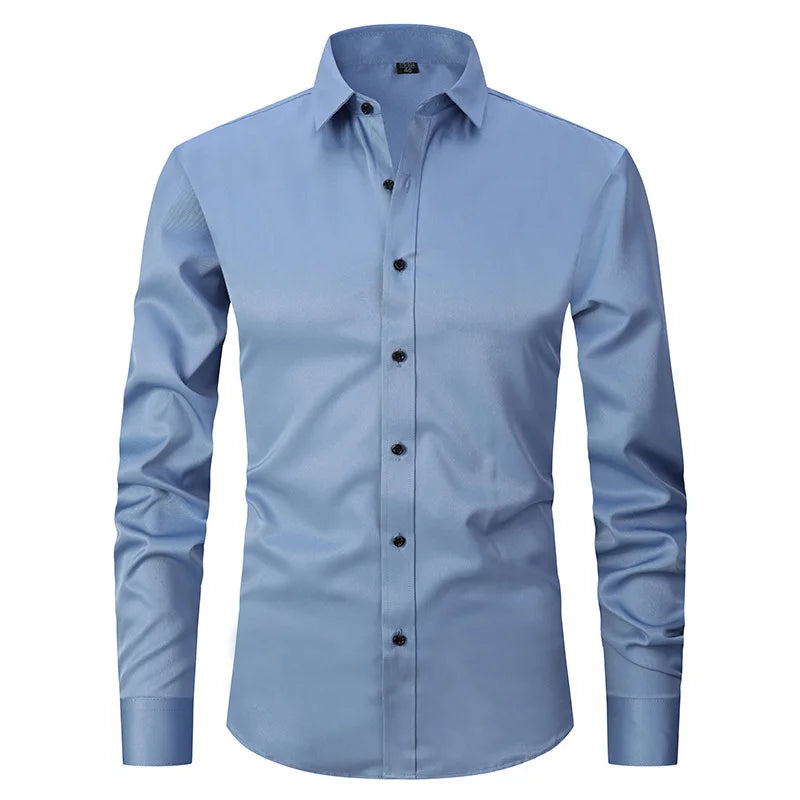 Camisa Social de Algodão Masculina