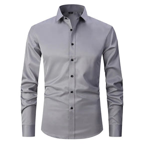 Camisa Social de Algodão Masculina