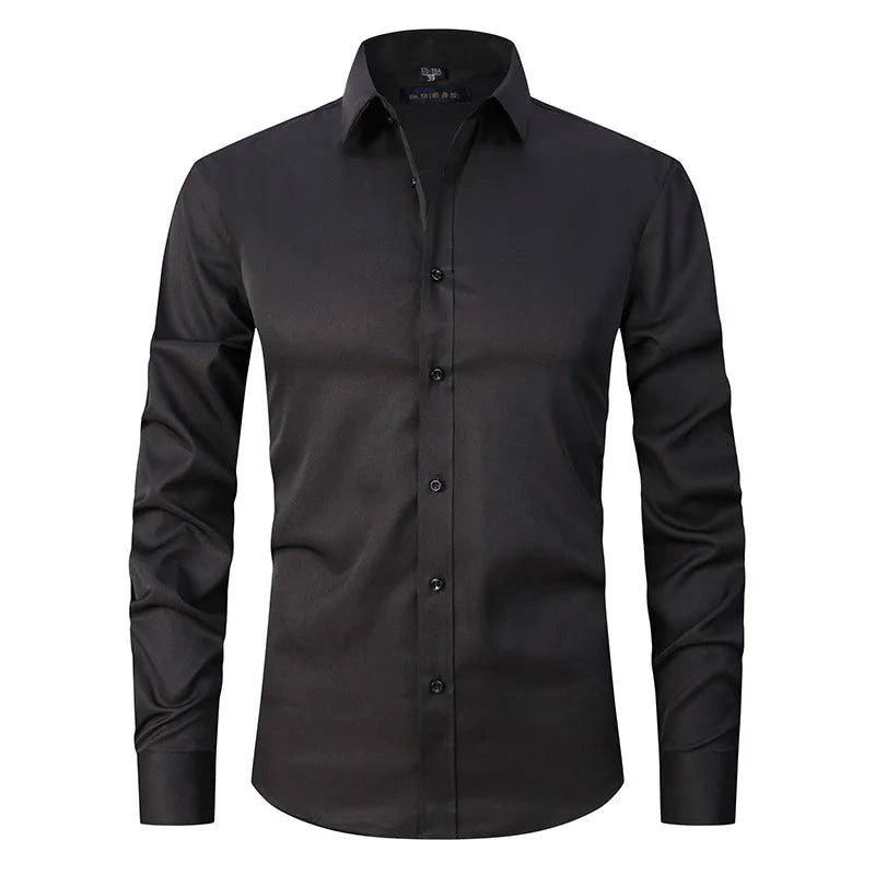 Camisa Social de Algodão Masculina