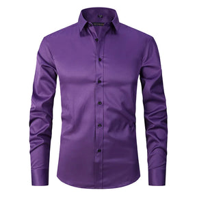 Camisa Social de Algodão Masculina