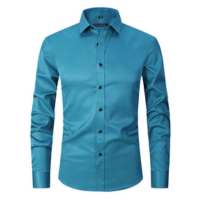 Camisa Social de Algodão Masculina