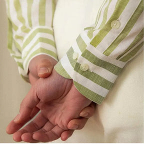 Camisa Social Masculina Listrada